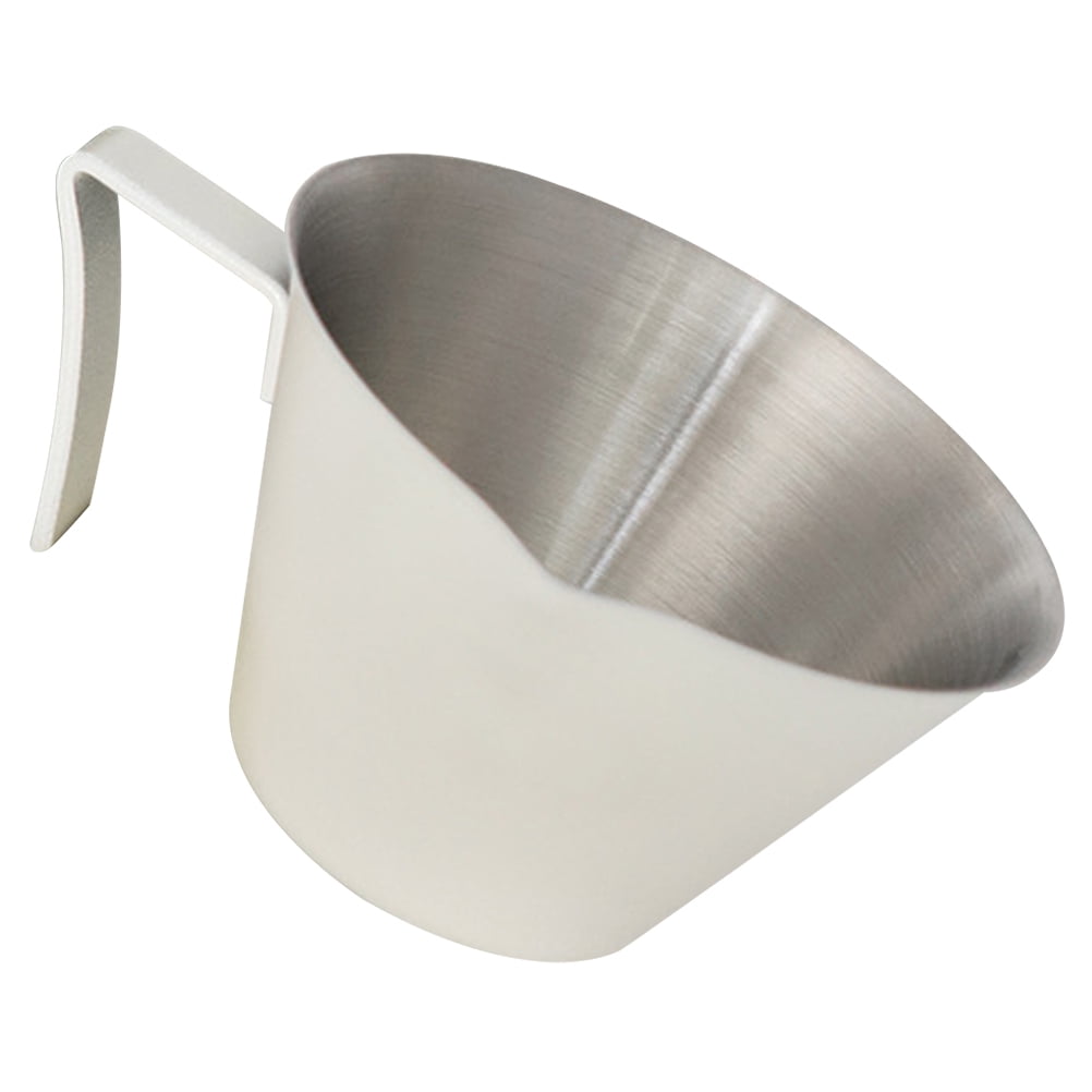 Stainless Steel Coffee Cup Metal Measure Tumbler Espresso Pot Pitcher