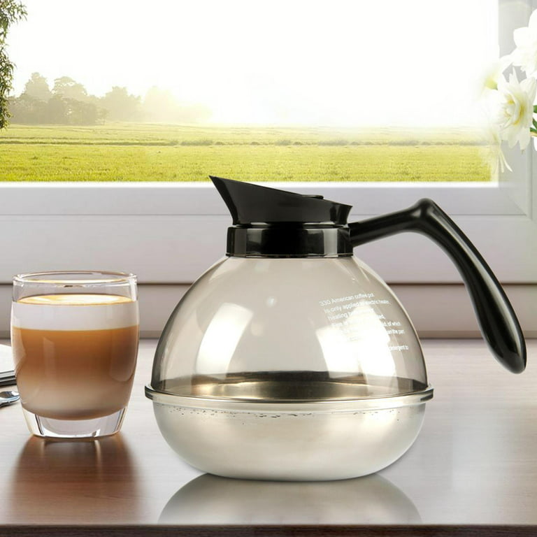 Stainless Steel Coffee Decanter Coffee Carafe for Restaurant office and home