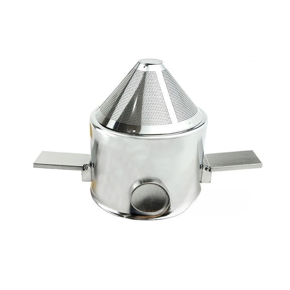 Stainless Steel Coffee Dripper Hand Drip Coffee Maker Stainless Steel Filter Cup Manual Coffee Filter for Home Use