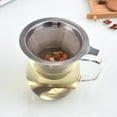 thumbnail image 1 of Stainless Steel Coffee Filter Cup, Double-Layer Design for Clean Brew, Perfect for Pour-Over Coffee at Home, 1 of 5