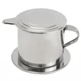 thumbnail image 1 of Stainless Steel Coffee Filter Infuse Cup Vietnamese Coffee Dripper Maker Pot Portable Coffee Drip Strainer Kitchen Tools, 1 of 7