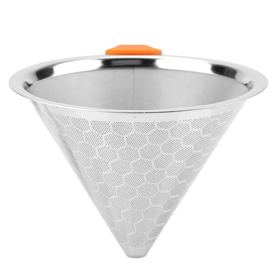 Stainless Steel Coffee Filter, Reusable Pour Over Coffee Filter, Coffee Maker Filter, Coffee Dripper Coffee Mesh Strainer Funnel