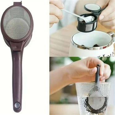 Stainless Steel Coffee Filter Spoon, Ergonomic Handle, Dishwasher Safe, Versatile, for Coffee,Tea Infusions, Home,Office Brewing