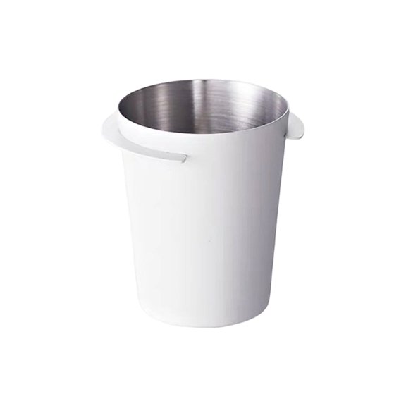 Stainless Steel Coffee Grounds Container Hygienic Coffee Dosing Tool for Espresso Machine Coffeeware