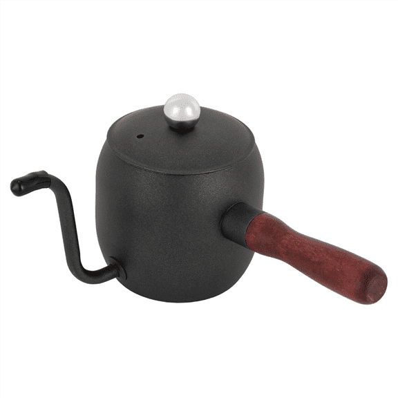 Stainless Steel Coffee Kettle, 500ml Mini Gooseneck Pour over Portable Thin Mouth Stovetop Pot