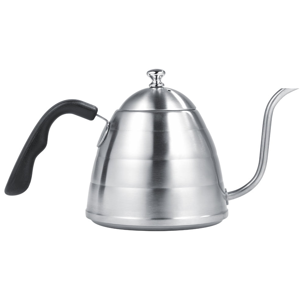 Stainless Steel Coffee Kettle,Dekaim 900ml 304 Stainless Steel Pour Over Coffee Gooseneck Kettle