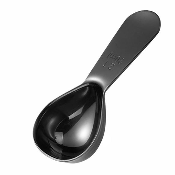 Stainless Steel Coffee Measuring Spoon with Ergonomic Handle and Capacity Scale for Coffee Lovers