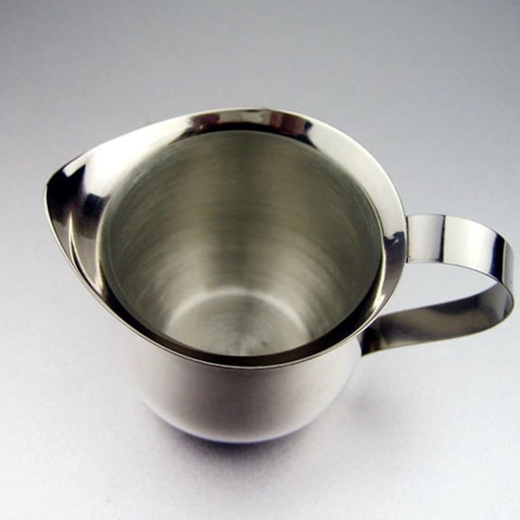 Stainless Steel Coffee Milk Frothing Jug Pitcher for Cappuccino Latte Tea Foam Cup with Heat Resistant and Features for Smooth Frothing (150ml / 5oz)