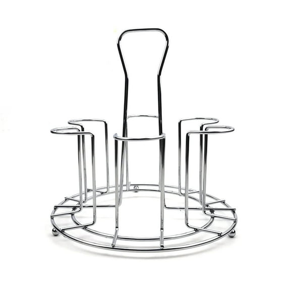 Stainless Steel Coffee Mug Holder - Easy to Hang Decorative Cup Rack Hooks for Multiple Mugs and Glasses Ideal for Home and Kitchen Organization