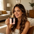 thumbnail image 1 of Stainless Steel Coffee Mug, Smooth Surface Mug, Stainless Steel Mug with Handle, Metal Mug, Unbreakable Coffee Mugs, Camping Mug, Durable Tea Mug, Metal Drinking Cups 3.7x3.7 Inch 1Pcs, 1 of 5