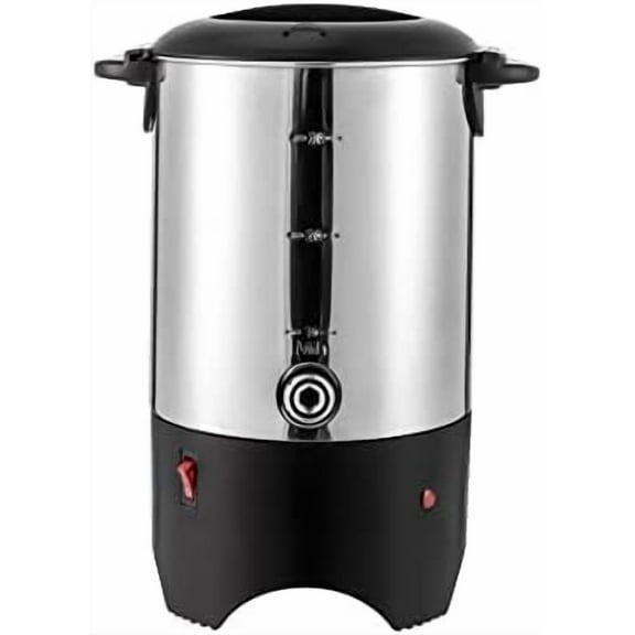 Stainless Steel Coffee Percolator, 30 Cup Commercial Large Capacity Coffee Urn, Electric Catering Hot Water Boiler, Coffee Maker Hot Water Urn for Catering$$Home Decor, Kitchen, & Other
