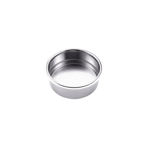 Stainless Steel Coffee Portafilter Basket Filter Replacement Creative Metal Powder Bowl for Espresso Machines Home Brewing Accessories and Family Kitchen Use Tool