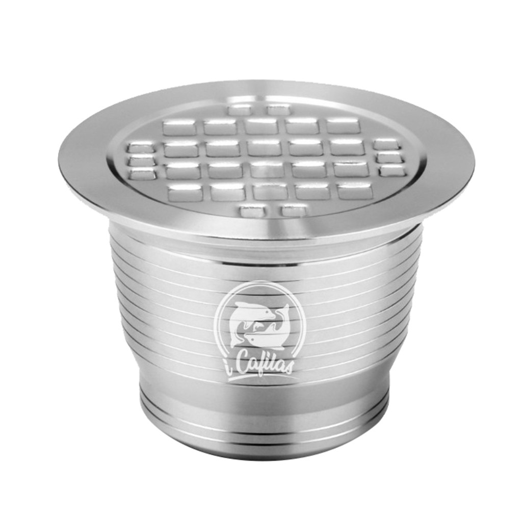 Stainless Steel Coffee , Refillable Reusable Pod (Thread Surface ...
