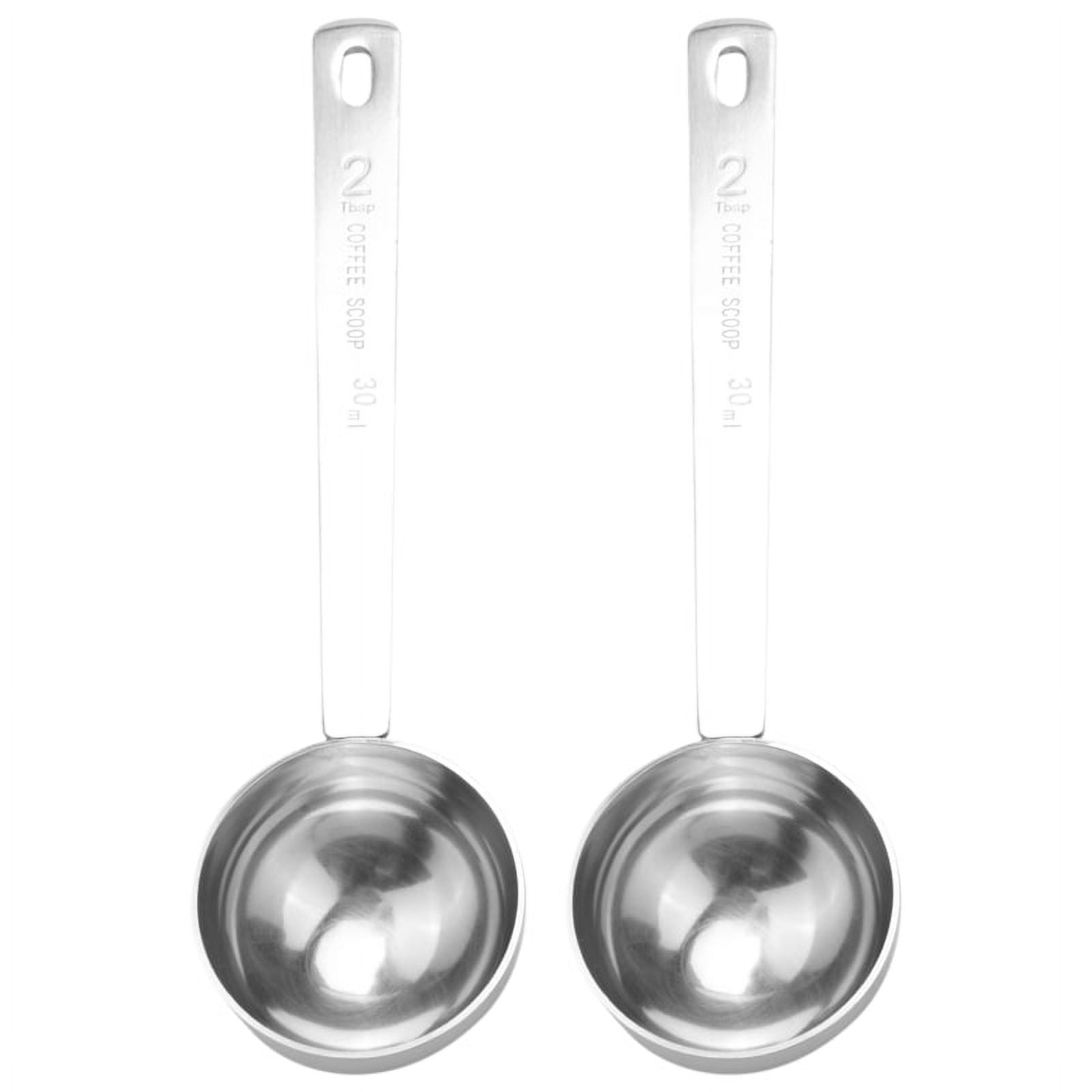 Stainless Steel Coffee Scoop, 2 Tablespoon Measuring Spoon Coffee Scoop