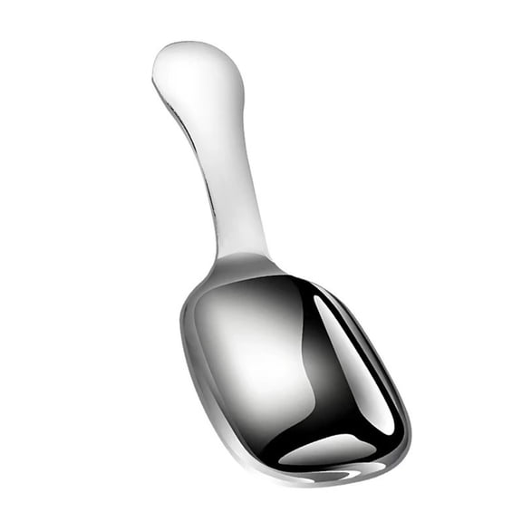 Stainless Steel Coffee Scoop, Ground Coffee Measure Scoop Set,Bean Espresso Milk Powder Tea Short Handled Scoop, Suitable for Kitchen Stainless Steel Spoon,20ml