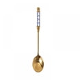 thumbnail image 1 of Stainless Steel Coffee Spoon Ceramic Long Handle Spoon Stirring Spoon Gold-plated Dessert Spoon P Brilliant, 1 of 6