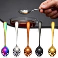 thumbnail image 1 of Stainless Steel Coffee Spoons, Mini Teaspoons for Dessert, Honey, Ice Cream, Multicolor Plated Small Stirring Spoon for Tea Cup, Bar, Home Table Decor, 1 of 8