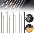thumbnail image 1 of Stainless Steel Coffee Stirring Spoon Bar Mixing Spoon Beverage Cocktail Stirrers Coffee Stir Sticks Stir Cocktail Drink Mixing Swizzle Stick Tiny Salt Condiment Spoon Reusable(C), 1 of 9