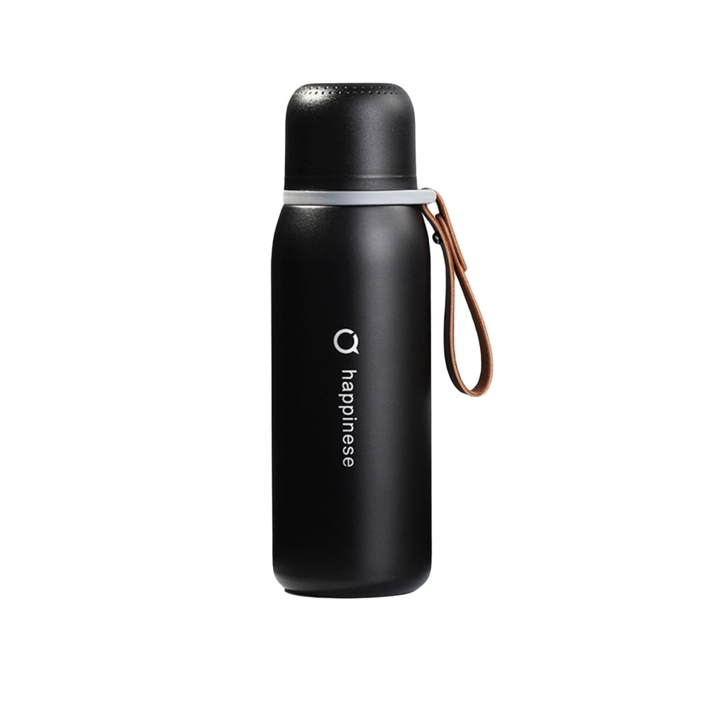 Stainless Steel Coffee Thermos Vacuum Insulated Bottle with Cup for