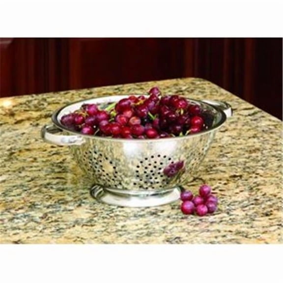 Stainless Steel Colander 5Qt Oversized Handles -