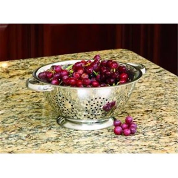 Stainless Steel Colander 5Qt Oversized Handles -