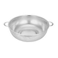 thumbnail image 1 of Stainless Steel Colander, Micro-Perforated Metal Colander Food Strainer with Handles, for Draining Washing Rinsing Steaming, Non Toxic & Dishwasher Safe, Solid Construction, 1 of 2