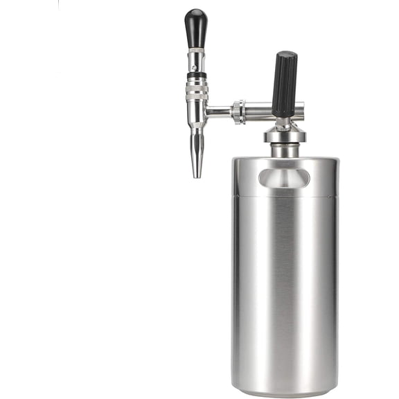 Stainless Steel Cold Brew Coffee Maker, Convenient Coffee Machine Cold Brew Kit for Camping Hiking Picnic BBQ Party (3.6L)