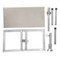 thumbnail image 1 of Stainless Steel Comb Panel Rack Multi Angle Flexible Honey Tray Beekeeping Accessory, 1 of 8
