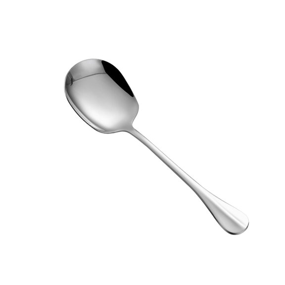 Stainless Steel Communal Spoon Food Sharing Large Male Spoon Household Hotel Restaurant Long Handle Sharing Service Spoon