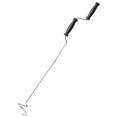 Stainless Steel Compost Turner and Mixing Tool for Outdoor Compost