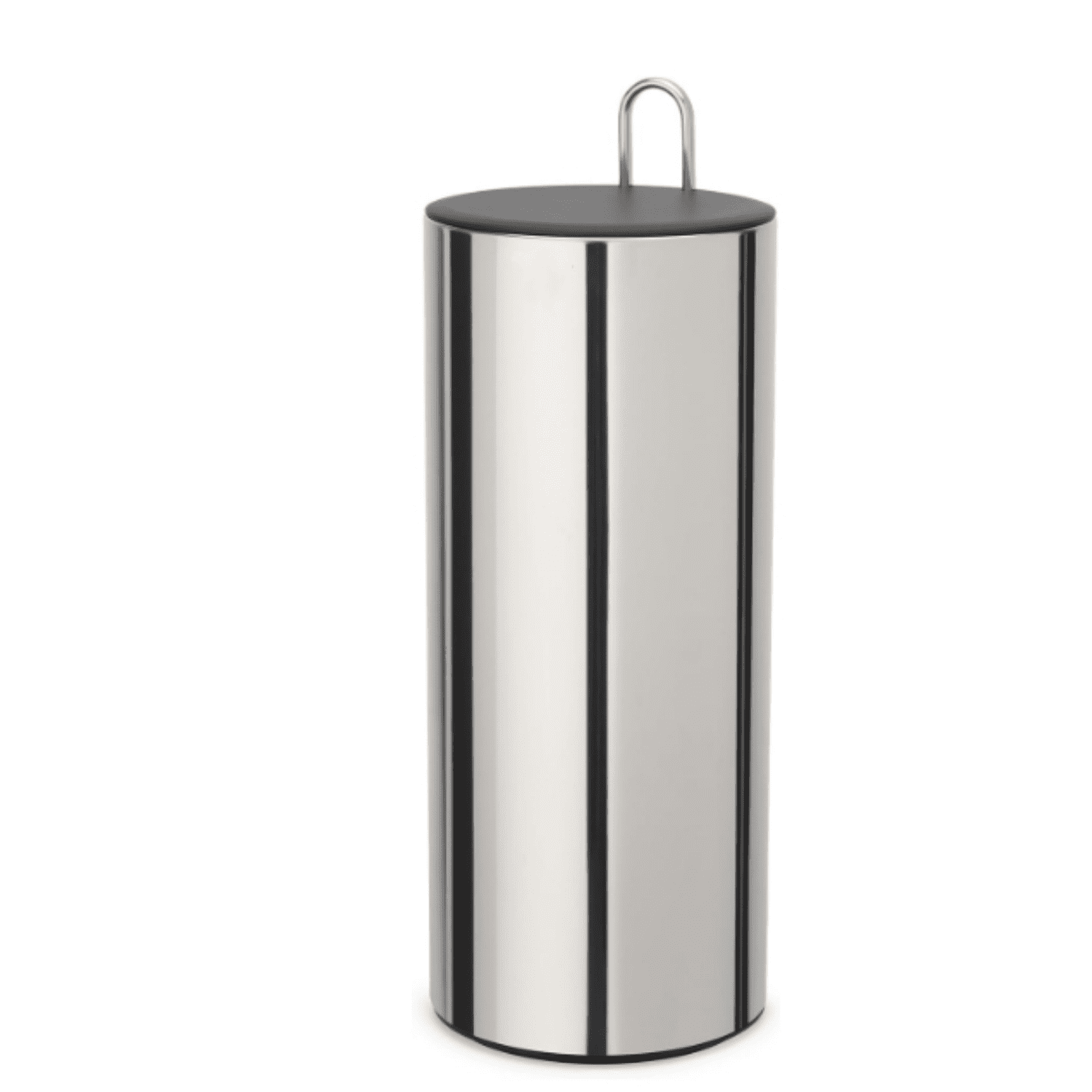 Stainless Steel Concealed Toilet Paper Holder Stand Storage with Lid, Hods up to 3 Rolls