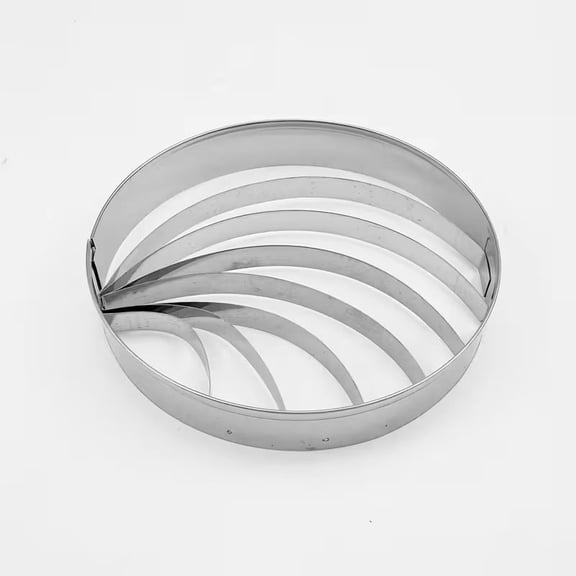 Stainless Steel Conch Bread Mold Double-Sided Pastry Cutter for Unique Conch-Shaped Loaves & Rolls