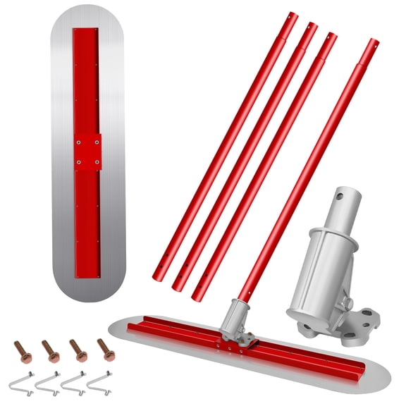 Stainless Steel Concrete Bull Float Kit, Concrete Tools, Trowel Tool, Float Bracket for Concrete and Cement Work