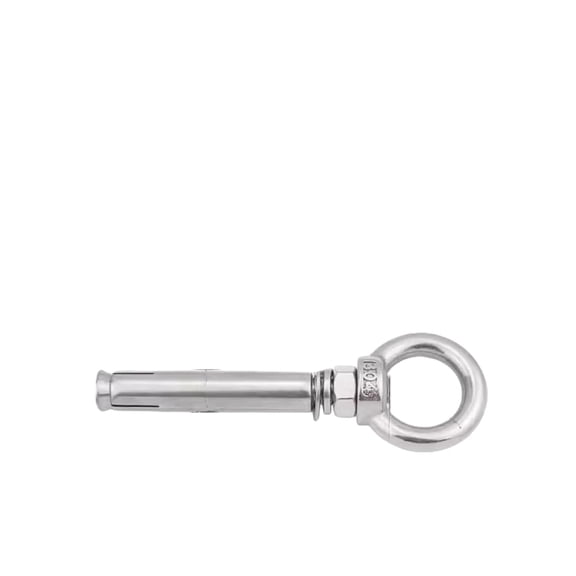 Stainless Steel Concrete Eye Bolt Anchor Eyebolt Wall Concrete Brick Anchor Expansion Bolts Ring Screw Eyes