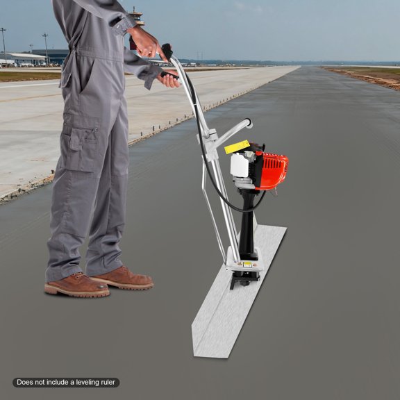 Stainless Steel Concrete Vibrating Machine for 3.2-16ft Rulers 900W Concrete Vibrating Machine (Without Ruler)