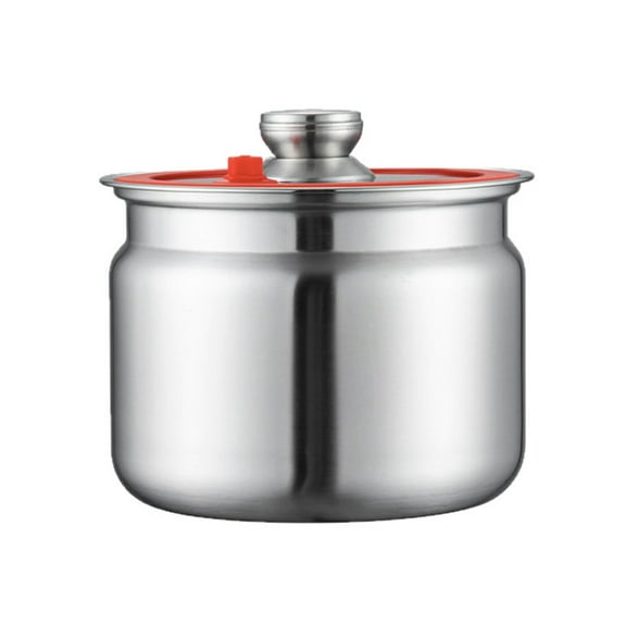 Stainless Steel Containers Large Capacity Airtights Locking Lids Rustproof Designs for Bulk Food Storage
