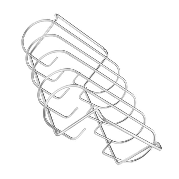 Stainless Steel Cooking Grilling Heat Resistant Rib Rack for Steaks Burgers And Vegetables Dishwasher-Safe BBQ Accessory