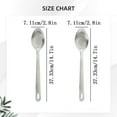 thumbnail image 1 of Stainless Steel Cooking Spoon Set - Durable Kitchen Utensil Set, Dishwasher-Safe Metal Spoon Set, Ergonomic Cooking Spoon Set, Multi-Purpose Kitchen Spoon Set, 1 of 6