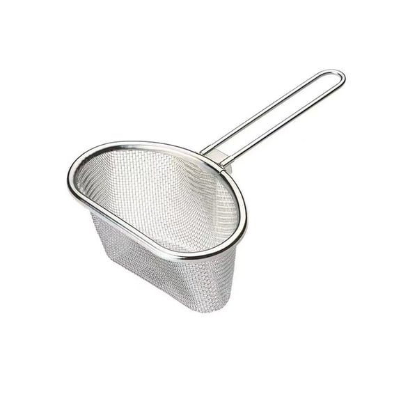 Stainless Steel Cooking Strainer Spoon Kitchen Skimmer Ladle With Long Handle