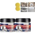 thumbnail image 1 of Stainless Steel Cookware Cleaning Paste,Magical Nano Technology Stainless Steel Cleaning Paste For Pots And Pans (2PCS), 1 of 10