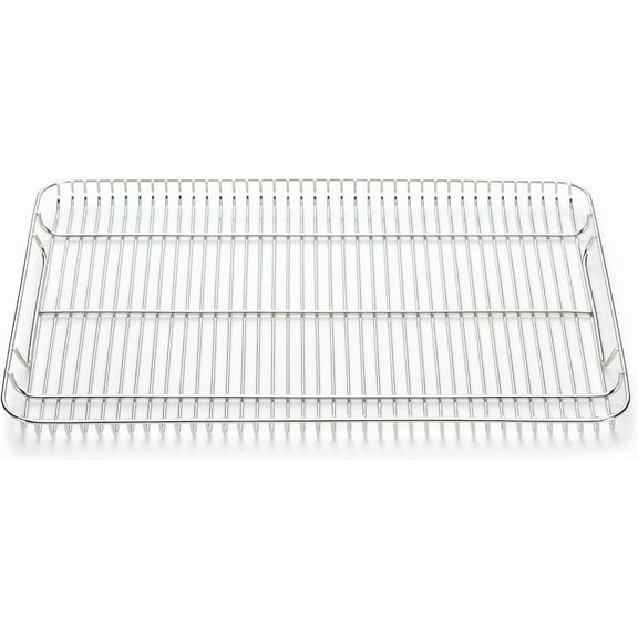 Stainless Steel Cooling Rack - 18" x 13" - For Cooling Baked Goods, Icing, & More