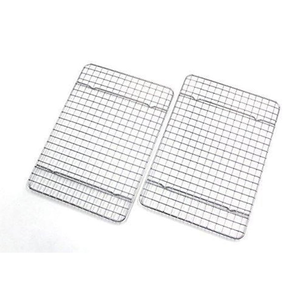 Cooling Rack and Baker's Rack for Kitchen Baking 8.5 x 9.2 - 2 Pack