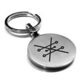 thumbnail image 1 of Stainless Steel Copper Alchemy Symbol Round Medallion Keychain Circle Ring, 1 of 2
