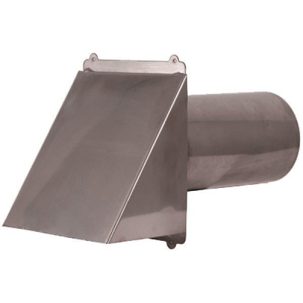 Stainless Steel Copper Dryer Exhaust Vent (4 - 12) Duct Size: 8, Mount  Type: Flush, Flapper - Screen: Screen - Walmart.com