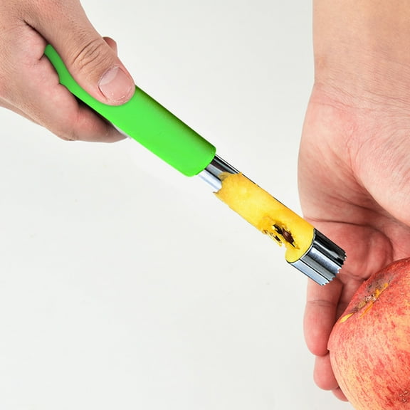 Stainless Steel Core Seed Remover Fruit Apple Pear Corer Easy Twists Kitchen Tool
