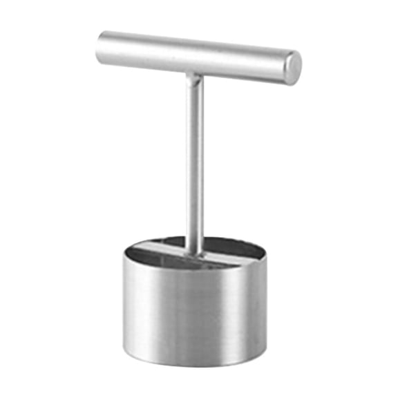 Stainless Steel Core Seed Remover, Heavy Duty Durable Metal Fruit Apple Pear Corer, Easy Twist Kitchen Handheld Fruit and Vegetable Corers Tool, 1/2Pcs, Reusable & Easy to Clean(Silver,1.4x1.4x3.1")