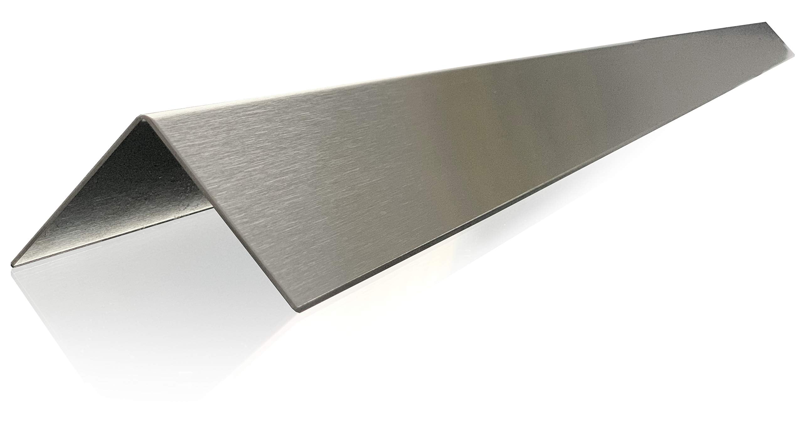 Stainless Steel Corner Guard, Wall Trim, Backsplash Accessories, Multiple Sizes Available- 72” Long (Outside Corner)