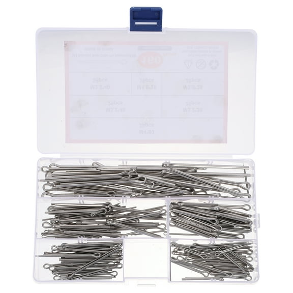 GETAJGHSD Cotter Pin Assortment Kit Stainless Steel Silver for Automotive