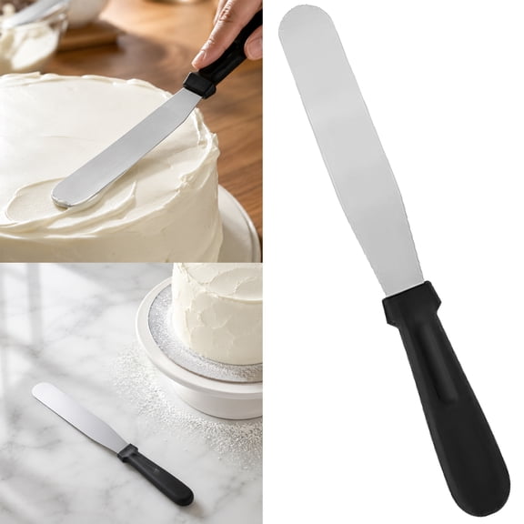 Stainless Steel Cream Smoother Frosting Knife Cake Decorating Tools Cake Butter Baking Kitchen Accessories