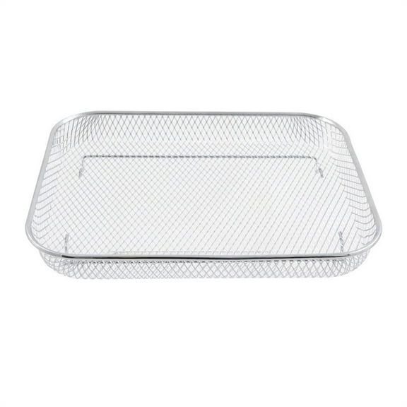 Stainless Steel Crisper Tray Baking Pan Perfect for the Grill Large Capacity